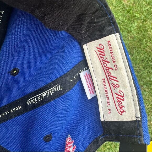 Mitchell & Ness Blue and Black Cap - Picture 3 of 7